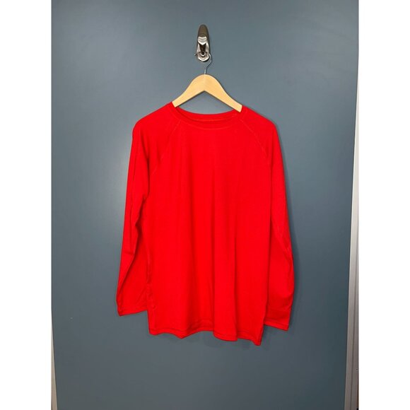 NEW Boys' Long Sleeve UPF 50+ T-Shirt - All in Motion Red XXL - Picture 2 of 7